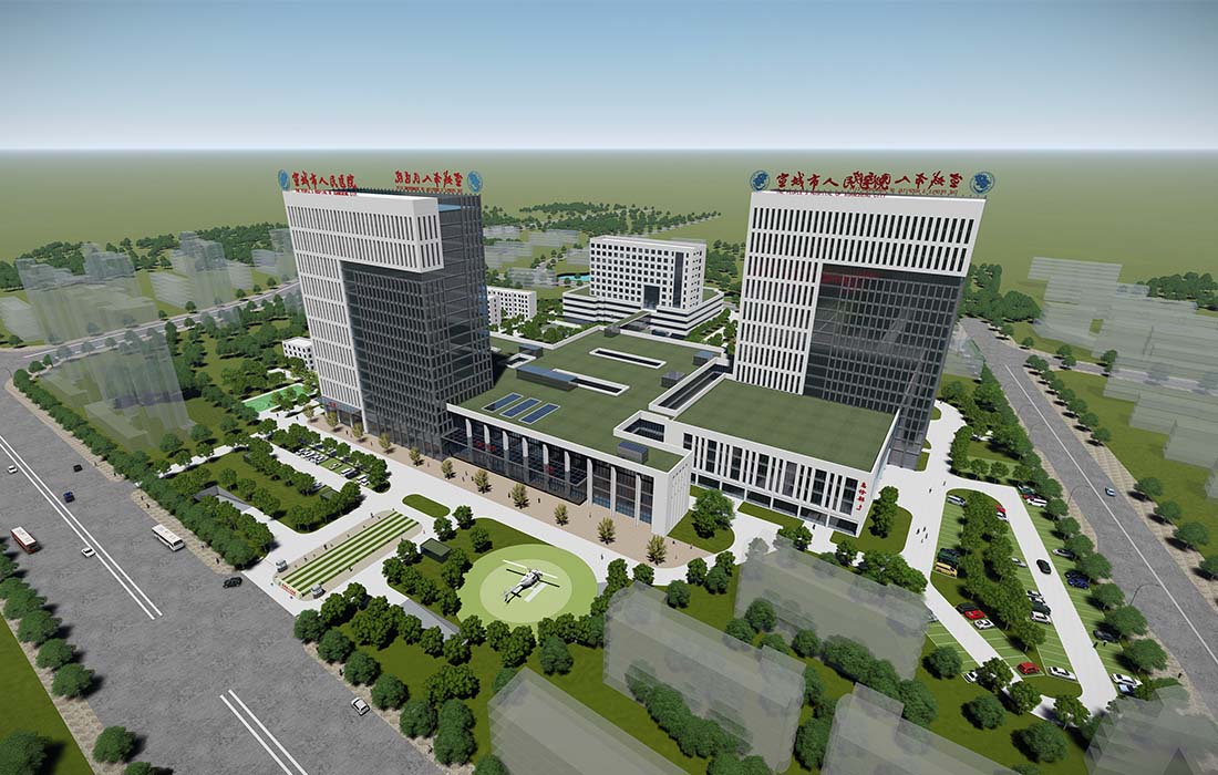 宣城市人民醫(yī)院改擴(kuò)建工程二期門診醫(yī)技內(nèi)科大樓