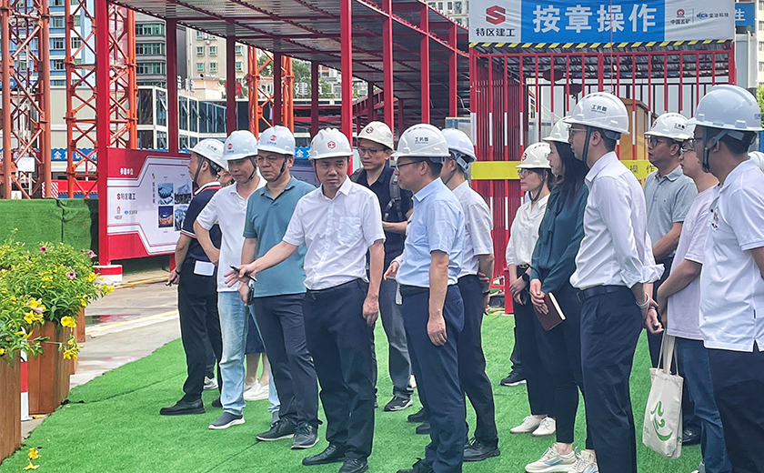 杭州市余杭區(qū)副區(qū)長一行蒞臨深圳市文化館新館項(xiàng)目調(diào)研